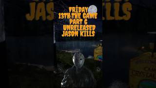 Friday 13thThe game Part6 Unreleased Jason Kills shorts [upl. by Ysnil]