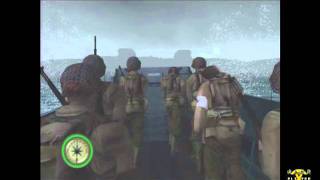 Medal of Honor Frontline  Opening Scene DDay [upl. by Amitaf]