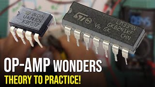 4 awesome application of opamps in circuits [upl. by Ahsemrac725]