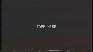 VCR Tape Hiss Sound Effect VHS Camera Buzz 80’s amp 90’s Home Video [upl. by Tikna868]