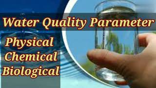 Water Quality Parameters  Physical  Chemical  amp Biological  Civil Engineering  Shiwani Jha [upl. by Boar]