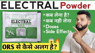 Elecrtral Powder कब और कितना पीना चाहिए  Electral Powder Benefits And Uses In Hindi [upl. by Sel577]