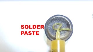 How to make solder paste at home soldering paste DIY  Phone repair mobile repair [upl. by Rattan]