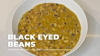 Black Eyed Beans Stew  Vegetarian Recipe [upl. by Lurleen]