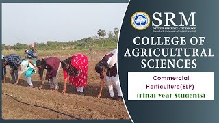 Commercial Horticulture ELP  SRM College of Agricultural Sciences [upl. by Faustus]