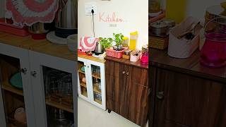 Kitchen Decor Ideas  Kitchen Organization  Small Rented Kitchen Organization Ideas shortsfeed [upl. by Ettevey]