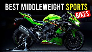 Top 10 Middleweight Sports Motorcycles 2025 [upl. by Nywloc]