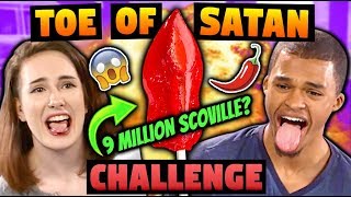 TOE OF SATAN CHALLENGE Worlds Hottest Lollipop [upl. by Kindig298]