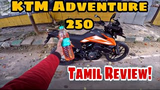 KTM ADVENTURE 250 தமிழ் REVIEW [upl. by Enaht]