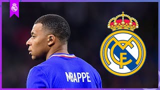 Mbappé signs for Real Madrid [upl. by Arhoz193]