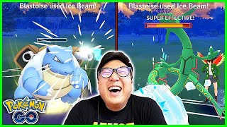 Level 50 Blastoise Shows Its Power in the Go Battle Master League in Pokemon GO BUT… [upl. by Ahsikin]