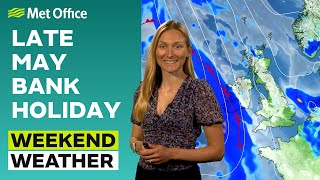 Weekend weather 23052024 – Driest on Saturday – Met Office weather forecast UK [upl. by Yorke]