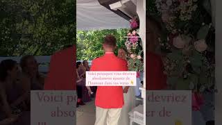 En description 🥰 ceremonie mariage blogmariage amour ceremonielaique wedding [upl. by Harbert]