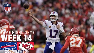 Buffalo Bills vs Kansas City Chiefs  2023 Week 14 Game Highlights [upl. by Sandler423]