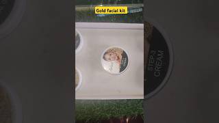 Gold facial kit facial goldfacialkit beauty chinnarivlogs vlog shorts beautytips [upl. by Murphy]