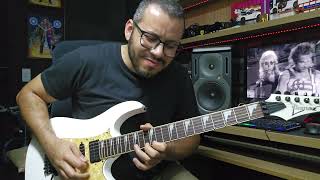 Scorpions  Winds of Change Guitar Solo Cover  Performed by Rick Primo [upl. by Marsland364]