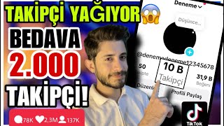 7 Dakikada 2000 Tiktok Takipçi Hilesi  Ücretsiz Tiktok Takipçi Hilesi 2024 [upl. by Rebeh529]