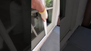 4 ft sliding screen door screen replacement [upl. by Ivel]