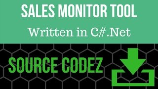 CNet Sales Monitoring Tool Source Code [upl. by Regdor870]