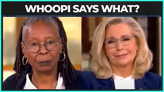 WATCH Whoopi Goldberg GUSHES Over Liz Cheneys Moral Core [upl. by Gav]