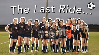 my high school soccer senior night vlog [upl. by Padriac]