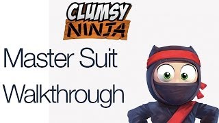 Clumsy Ninja The Master Suit Walkthrough [upl. by Gonsalve940]