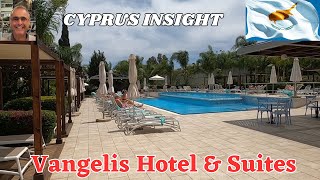 Vangelis Hotel amp Suites Protaras Cyprus  A Tour Around [upl. by Llyrat]