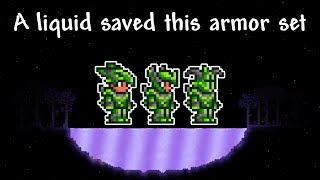 How a Liquid Saved Chlorophyte Armor  Terraria 1449 [upl. by Faletti569]