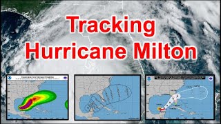 Tracking Hurricane Milton  Live Florida Cam  10824 [upl. by Fax]