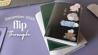 December 2023 Planner Update  Hobonichi amp Personal Planner [upl. by Frere52]