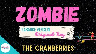 ZOMBIE • Karaoke ♫ The Cranberries [upl. by Terb]