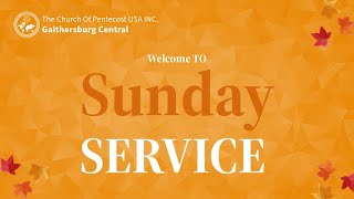 GAITHERSBURG CENTRAL ASSEMBLY SUNDAY SERVICE [upl. by Laamaj]