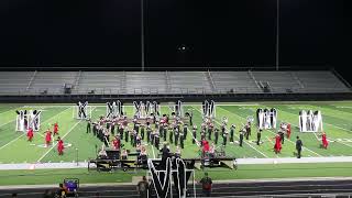 Redwater HS Band UIL 3A Area C Marching Band Contest  Whitehouse HS Stadium [upl. by Namzzaj869]