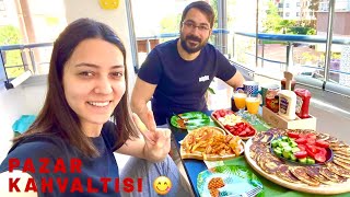 EŞİMLE PAZAR KAHVALTISI HAZIRLIYORUZ 😋 SAKATLANDI 🤦🏻‍♀️ YOUTUBERLARA MEYDAN OKUMAUÇURTMA ŞENLİĞİ [upl. by Dilly]