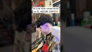 Low fade comprimido EL MEJOR CORTE 🔥 lowfade barbershop chile [upl. by O'Hara]