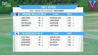 Tunbridge Wells CC 2nd XI v The Roebucks CC 1st XI [upl. by Naujaj]