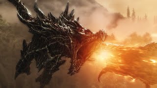 Skyrim  Top 10 Dragons AFTER DLC [upl. by Elvin]