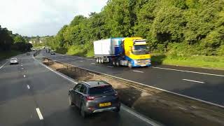 Citylink Bus Whins of Milton Stirling to Cumbernauld North Lanarkshire Scotland UK [upl. by Alliuqa]