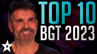 Britains Got Talent 2023 Top 10 BEST Auditions So Far [upl. by Edrei]