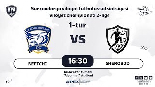 quotNeftchiquot FK va quotSherobodquot FK ortasidagi uchrashuv l Ikkinchi liga 1tur [upl. by Nirb]