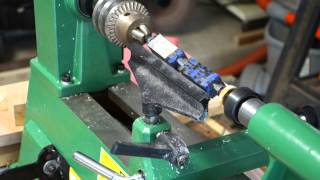 Harbor Freight Mini Lathe Review and Acrylic Pen Turning Demo [upl. by Kirrad887]