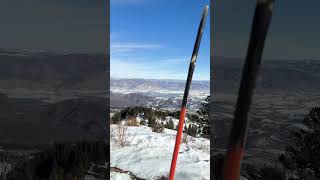 Snowboarding at Snowbasin Resort [upl. by Orlene848]