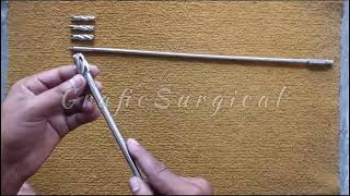 Flexible Reamer Set  Orthopedic Intruments  Surgical Instruments  Grafic Surgical  youtube [upl. by Behrens]