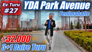 EV TURU 27  YDA Park Avenue 31 Daire Turu  Ankaranın En İyi Siteleri Serisi Bölüm 1 [upl. by Ylatan768]