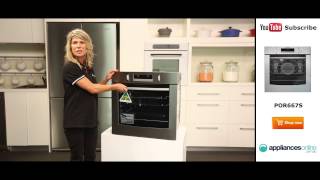 600mm 60cm Westinghouse Electric Wall Oven POR667S Reviewed by product expert  Appliances Online [upl. by Melise]