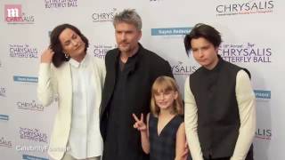 Balthazar Getty shows off gorgeous family at Chrysalis Gala Daily Mail Online [upl. by Siloam]