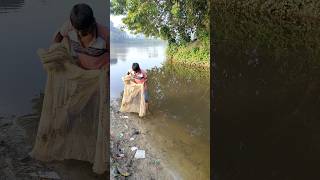 River fishing 🎣minivlog vlog song shortsongs love shorts video [upl. by Vanthe]