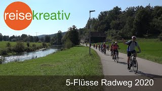 Reisefilm  der 5Flüsse Radweg [upl. by Haimarej]