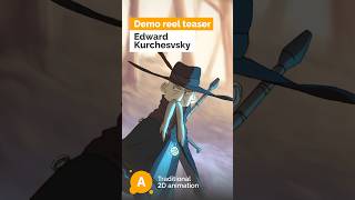 Edward Kurchevskys Traditional 2D Animation Demo Reel Teaser 2danimation animation [upl. by Haslett]