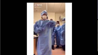 City Hospital NHS staff dance in TikTok video [upl. by Ikcaj]